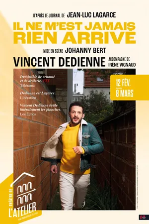 Affiche de Il ne m'est jamais rien arrivé