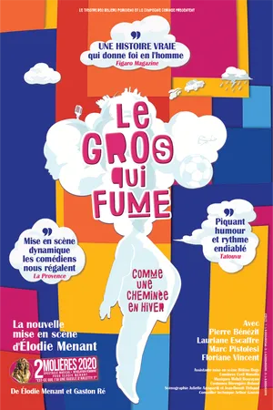 Affiche de Le gros qui fume comme une cheminée en hiver