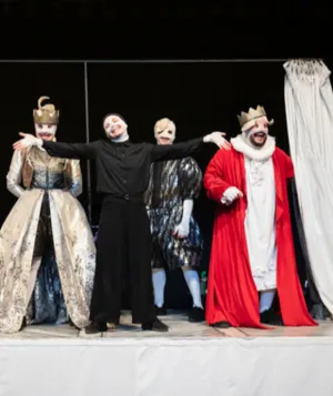 Affiche de Molière et ses masques