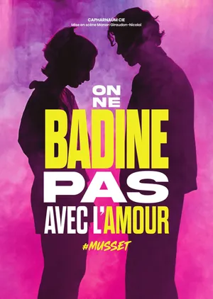 Affiche de On ne badine pas avec l'amour