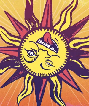Affiche de Soleil déréglé
