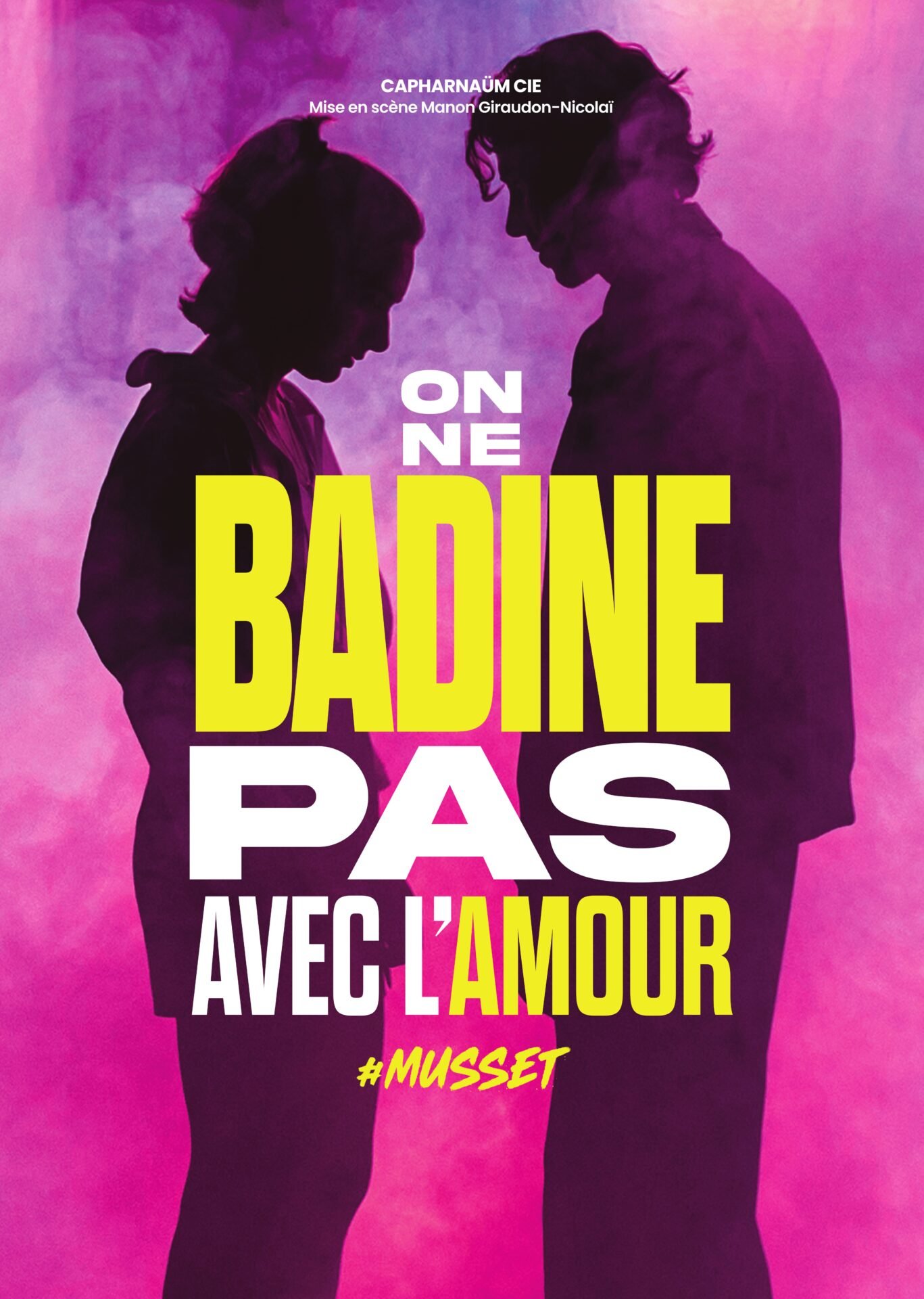Affiche de On ne badine pas avec l'amour